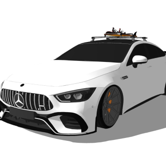 超精细汽车模型 奔驰 Mercedes AMG